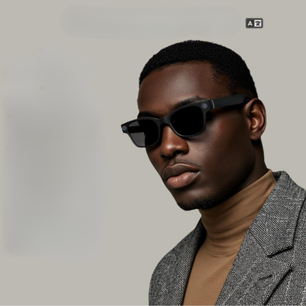 Gafas Inteligentes con IA, Dos Cámaras Integradas, ChatGPT – SmartView Pro
